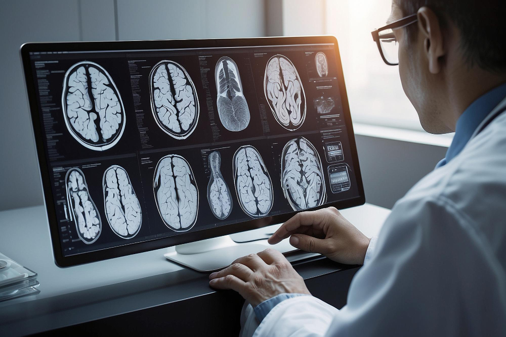 Advanced diagnostic equipment being used